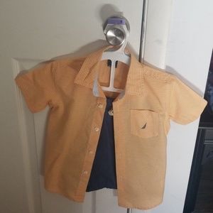 Boys nautica short set